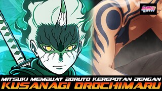 MITSUKI MEMBUAT BORUTO KESULITAN DENGAN PEDANG KUSANAGI OROCHIMARU