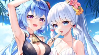 Genshin Impact swimsuit pictures, are you sure you don't want to see them, Ganyu, maid, Raiden Shogu