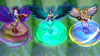 Alice Jade Empress VS Wizardry Teacher VS Divine Owl Skin Comparison