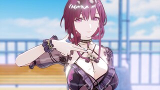 【MMD/4K】💜 Summer Wars with Swimsuit Kafka🥵 Mom is so hot that she is going to get a heat stroke🥵 💜