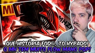 (O REI DO FLOW!) REAGINDO ao Vibe Denji ☢️ (Chainsaw Man) Prod. Sidney Scaccio | MHRAP | REACT
