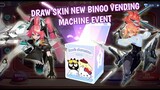 How to draw skin New event San Rio Bingo Vending Machine in Mobile Legends 2022