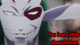 You learn little about human