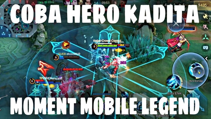 Coba Hero Kadita Di mlbb