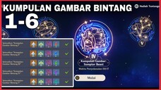 KUMPULAN GAMBAR BINTANG GENSHIN IMPACT | SELESAIKAN KUMPULAN GAMBAR BINTANG