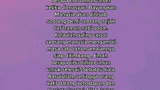 Berapa Billion Tahun Ketika Di Masyar?