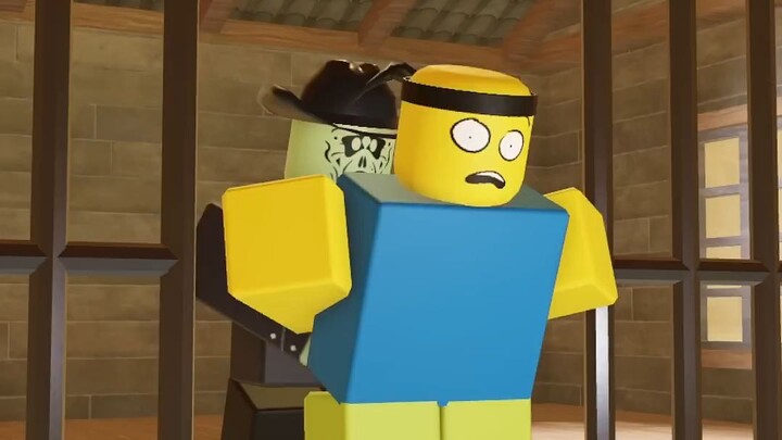 When my friend chooses the Werewolf class PT2 💀 - Roblox Dead Rails #roblox #robloxanimation #dea