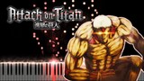 Attack on Titan S4 OST - Ashes on the Fire (Piano Version) Reiner Transformation Theme