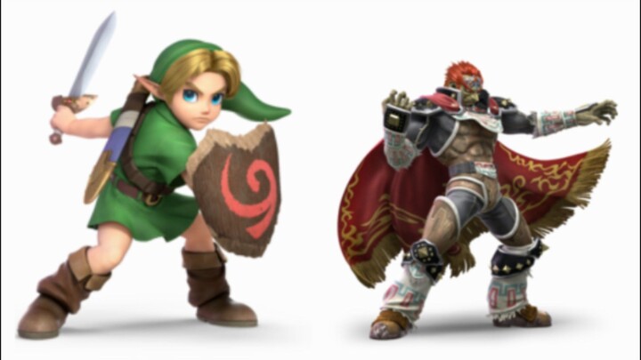 Super Smash Bros Ultimate Young Linh Ganodorf 7 Characters Trapped In Final Smash