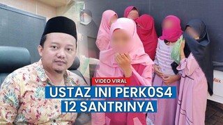 12 Santriwatinya Diruda Paksa Seorang Ustaz di Bandung Hingga Lahirkan 8 Bayi