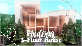 Roblox Bloxburg - 3-Floor Modern Mansion ( Exterior ) - Minami Oroi