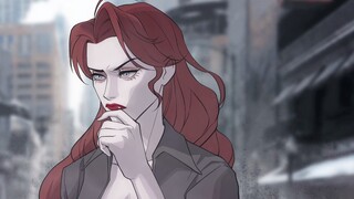 【Frame-by-frame animation/OC】 Expression changes + head turning animation