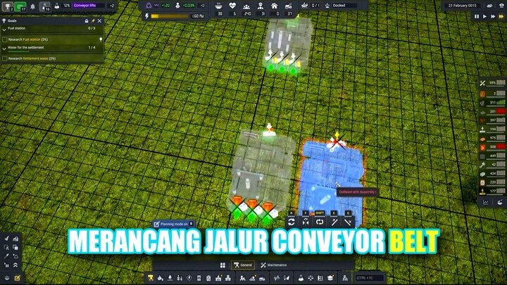 Merancang Jalur Conveyor Belt
