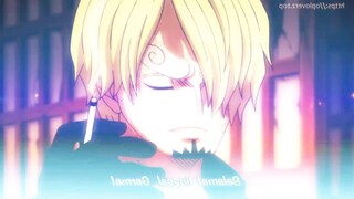 Bang Sanji kalau lagi galau+marah tuh serem ya🥺