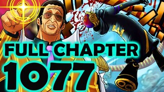 One Piece 1077: Si Kizaru Ang Pumatay Kay Shanka?!