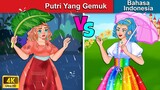 Putri Yang Gemuk 👸Fat Princess in Indonesian | Dongeng Bahasa Indonesia🌜WOA - Indonesian Fairy Tales