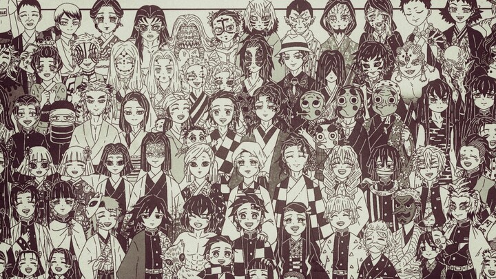 ดาบพิฆาตอสูร-เสร็จจิตรกรรมที่ระลึก