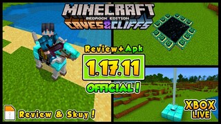 RILIS! MCPE VERSI 1.17.11.01 OFFICIAL UPDATE! | New Caves + Hotfix Update!