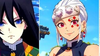 What would happen if the male and female characters in Demon Slayer swapped genders? [ Demon Slayer 