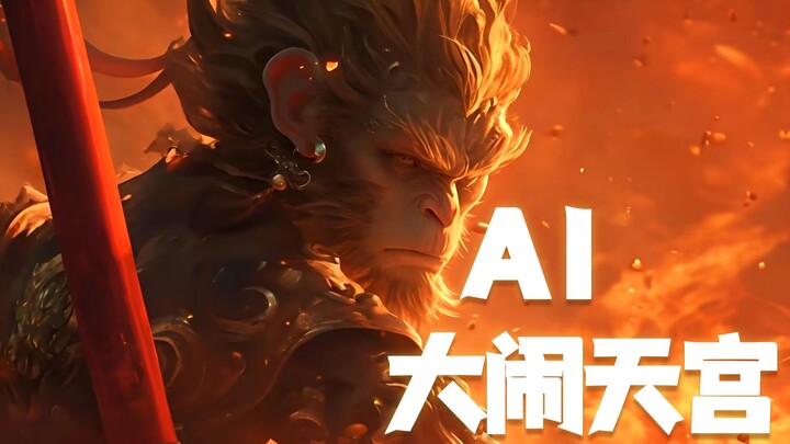 AI Causes Havoc in Heaven: Creating Journey to the West with AI