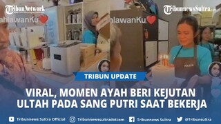 Bikin Haru Momen Seorang Putri di Pontianak Dapat Kejutan Ultah dari Sang Ayah, Terjadi saat Bekerja