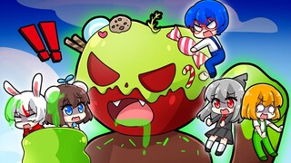 Mèo Simmy Và Hero Team Thoát Khỏi "QUÁI VẬT KẸO NGỌT" Vào Lúc 3H Sáng Trong Roblox