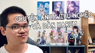 Anh Wibu rách Review dàn Harem và đống đồ anime (lót chuột, figure, poster)