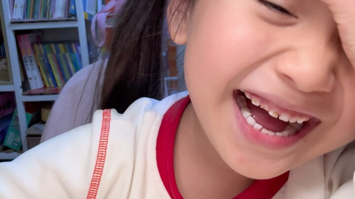 I’ve seen people driven mad by homework, but never anyone driven to laughter by it…