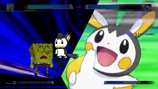 M.U.G.E.N Request Battle: Spongebob vs. Emolga