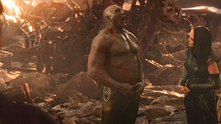“Drax menyumbang setengah dari seluruh lelucon Guardians of the Galaxy”