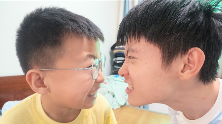 Dancing “Super, Super, Super… I Really Hate It” with my little brother