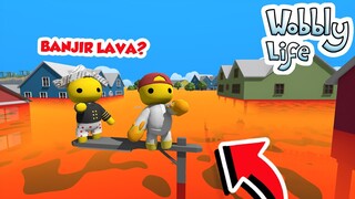 KITA TERJEBAK BANJIR LAVA PALING KOCAK DI WOBBLY LIFE!!