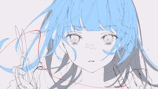 [Time lapce] ภาพประกอบต้นฉบับสร้าง #6 "Fate" [CLIP STUDIO PAINT PRO]