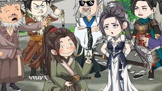 In episode 8, he just wanted to go down the mountain and find a wife, but once he entered the underw