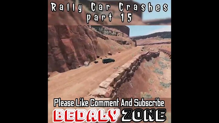 Rally Car Crashes Part 14 #games #gameplay #shorts