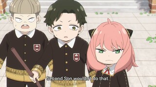 Anya protects Damian from George Glooman~ Spy x Family Episode 7 スパイファミリー