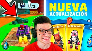 MAPA CARRERAS *ACTUALIZACIÓN 0.47* NUEVAS SKINS LEGENDARIAS en Stumble Guys!
