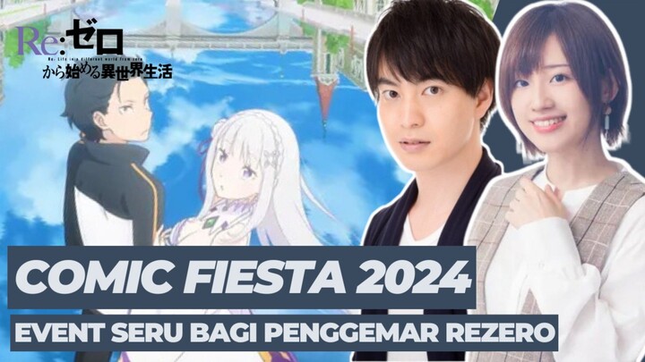 Subaru & Emilia Hadir di Comic Fiesta Malaysia 2024, Siap Bikin Fans Halu!