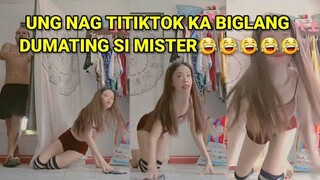 UNG NAG TITIKTOK KA BIGLANG DUMATING SI MISTER, PINOY MEMES, FUNNY VIDEOS