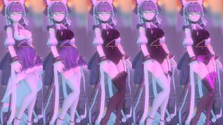 [MMD/ Azur Lane] Kucing Cheshire hitam dan putih