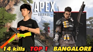 CrisDevilGamer TOP 1 APEX LEGENDS BANGALORE 14 KILLS