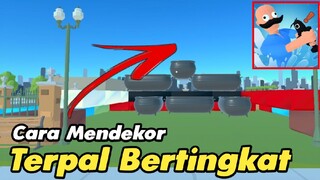 CARA MENDEKOR TERPAL BERTINGKAT DI GAME Aku si PETERNAK LELE