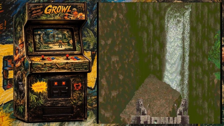 GROWL (ARCADE) GAMEPLAY ARCADE CLASSICS