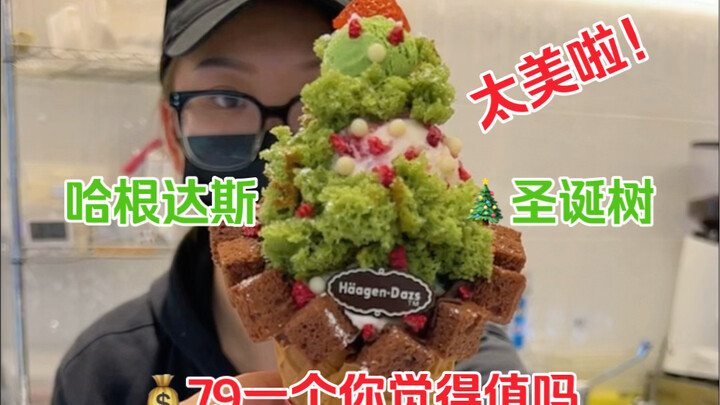 Häagen-Dazs Christmas Tree Review! Is it worth RMB 79 each, in your opinion?