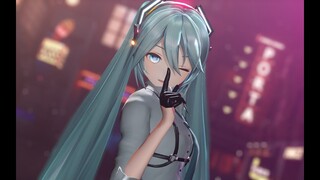 【VOCALOID MMD／4K／60FPS】Hatsune Miku【ヒアソビ】