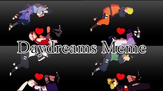 Daydreams Meme 【NARUTO MMD】NARUHINA*SASUSAKU*SHIKATEMA*SAIINO