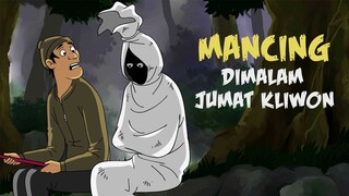 Mancing Dimalam Jumat Kliwon - Kartun Lucu Hantu