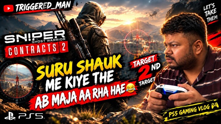 PICHLI BAAR TARGET BACH GAYA THA… IS BAAR KYA HUA? 😱🎯 | Sniper Ghost Warrior Contracts 2 | PS5 | 4