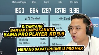 DITANTANG TARUHAN KILL, MENANG DAPAT 13 PRO MAX