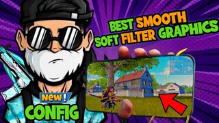 Fix lag Config Soft Filter Like Pubg😱 All map Best Performance Smooth Graphics Free Fire 3mb file